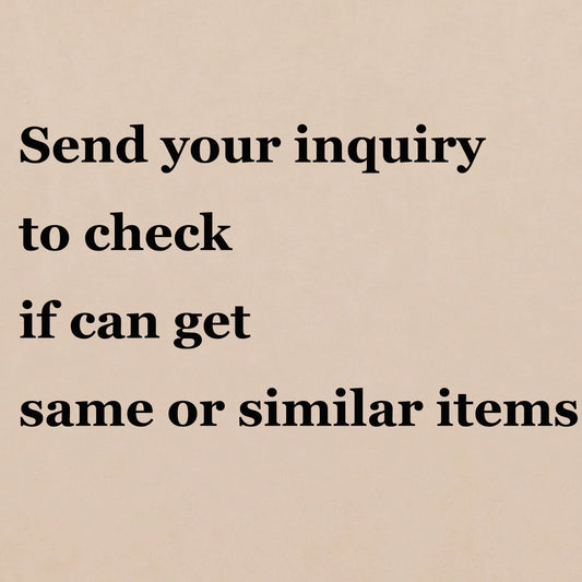 Custom Listing-send you photos to our email to check the price